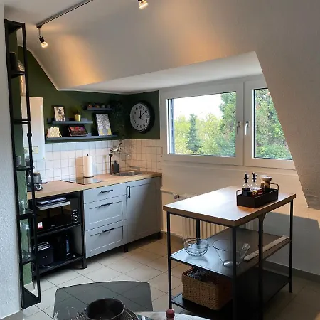 アパート 1 - Modernes Dachgeschoss-studio In Meiderich, 4,7 Km Hbf, U-bahn 250m, Flughafen Duesseldorf 28 Km, Landschaftspark 2,9 Km *