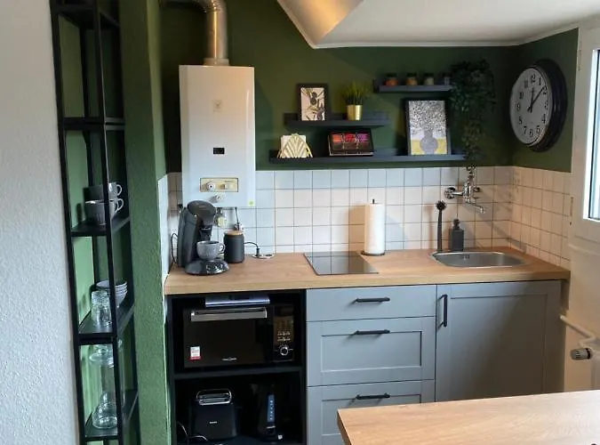 1 - Modernes Dachgeschoss-studio In Meiderich, 4,7 Km Hbf, U-bahn 250m, Flughafen Duesseldorf 28 Km, Landschaftspark 2,9 Km * ドゥイスブルグ